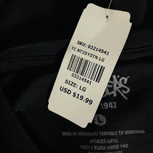 Spencer’s “Not Today Satan” Graphic Tee Black Cotton Statement Shirt Size Large - Picture 7 of 9